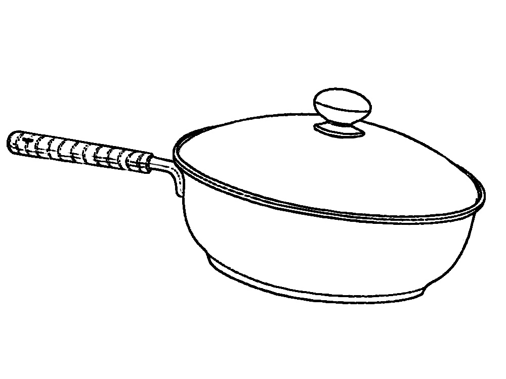 Раскраски с изображениями посуды для девочек