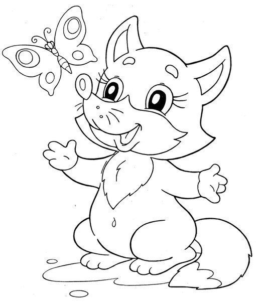 Раскраски для самых маленьких