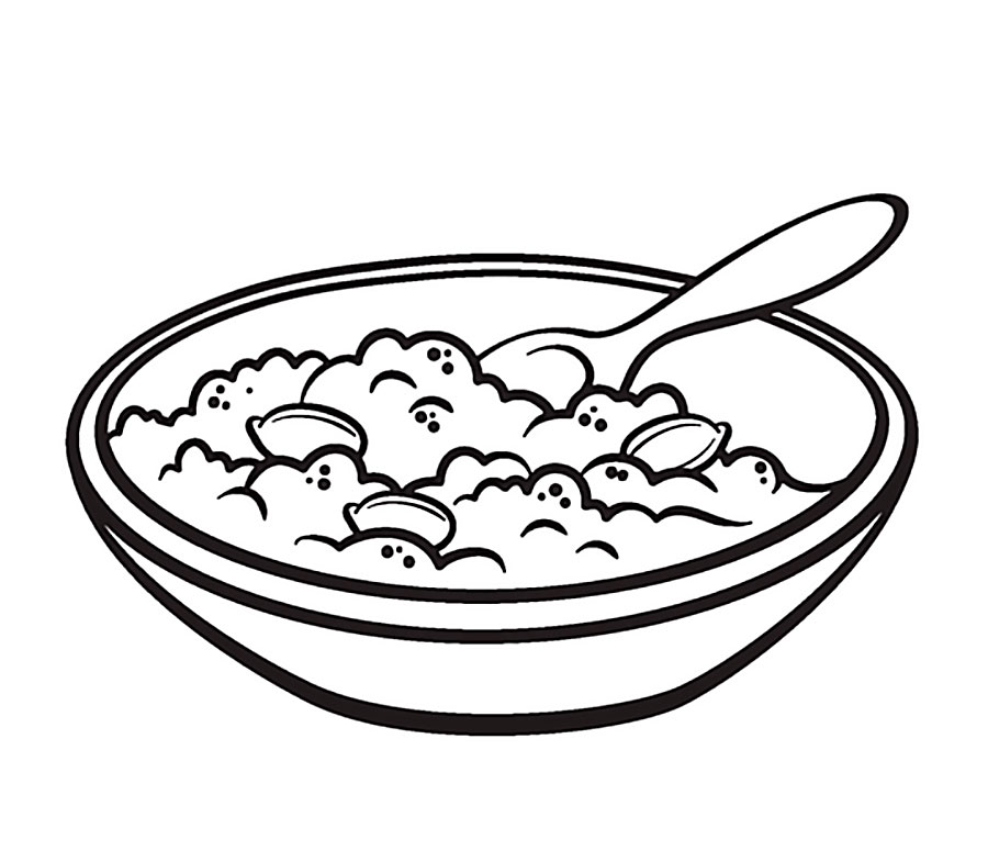 Раскраски с изображениями посуды для девочек