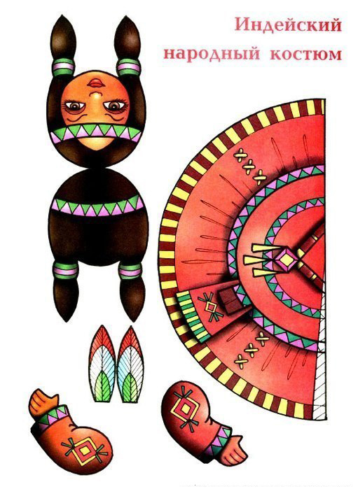 Готовые наборы для поделок кукол в национальных костюмах