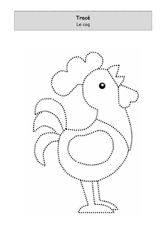 Задания для развития графомоторики. Обведи по точкам. Раскраски с животными