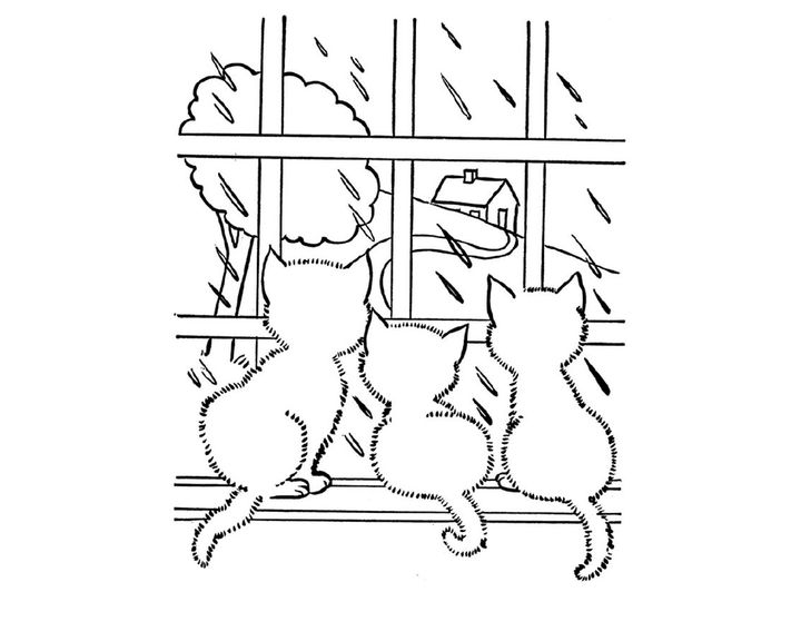 Осенние раскраски. Времена года