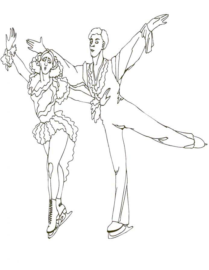 Катание не льду фигуристов. Фигурное катание в коньках