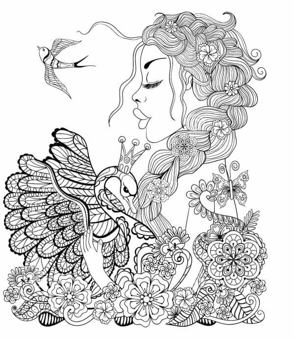 раскраски для девочек 12 лет