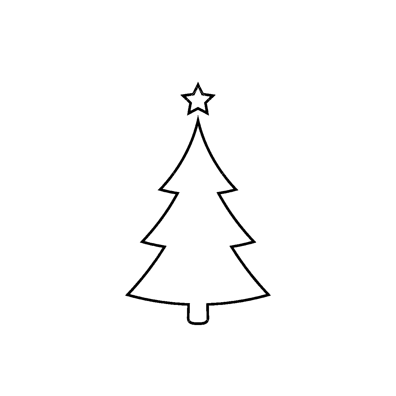 Контуры шаблоны деревьев для вырезания скачать бесплатно онлайн и распечатать