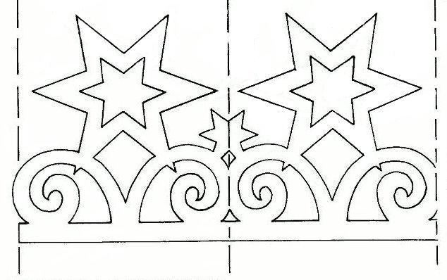Узоры для вырезания оформления окон для оформления праздников, резьбы по дере...