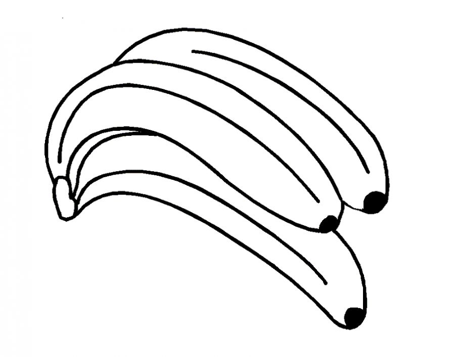 Детские раскраски для раннего развития детей с фруктами и ягодами 