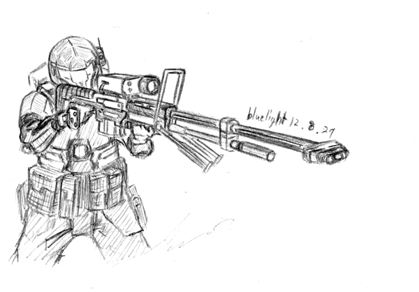 Раскраски со снайперами