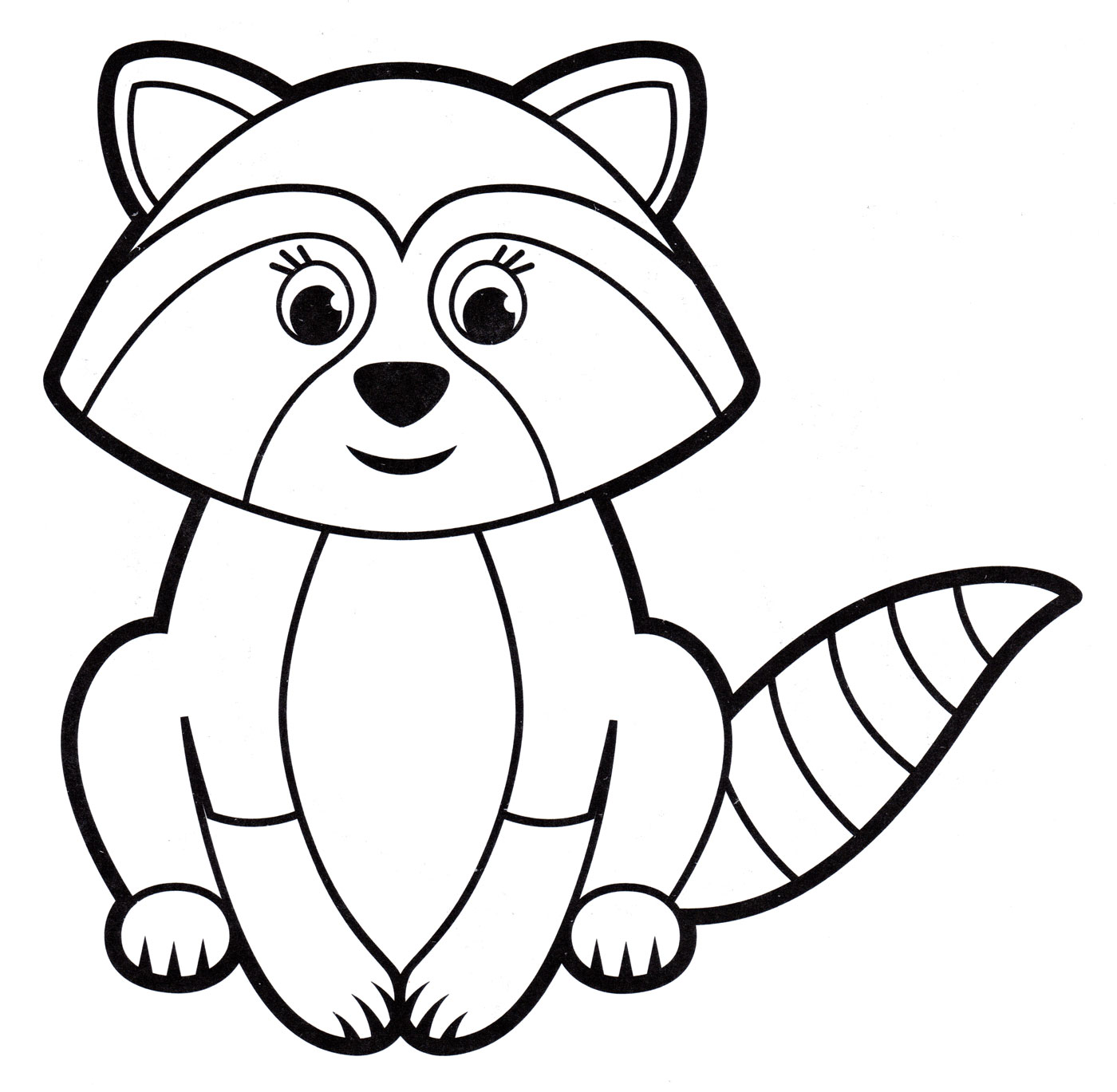 Животное енот