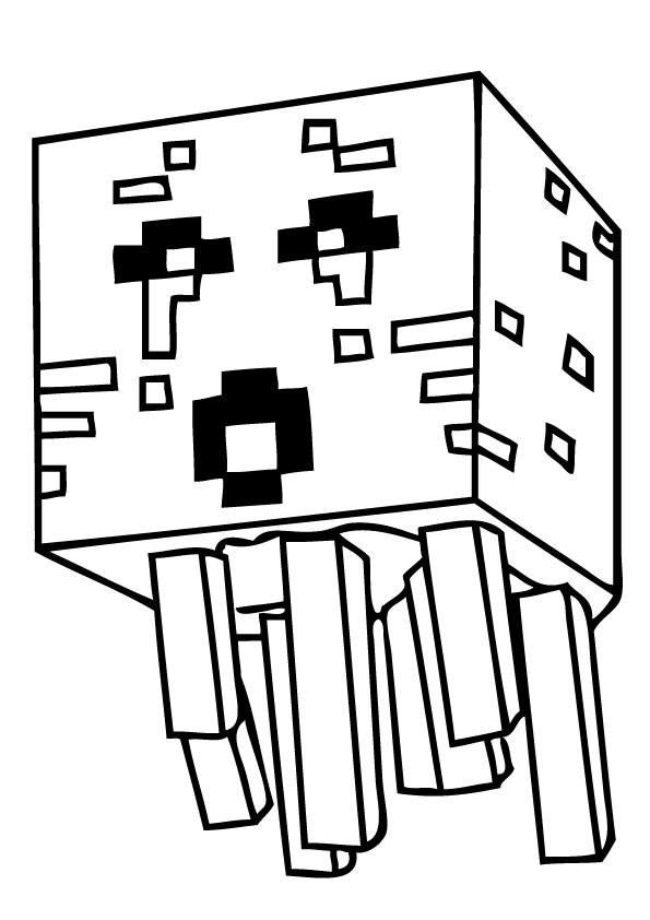 Раскраски с мечем из майнкрафта. Раскраски с героями игры майнкрафт