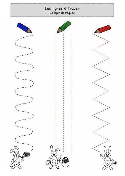 Простые графомоторные дорожки 