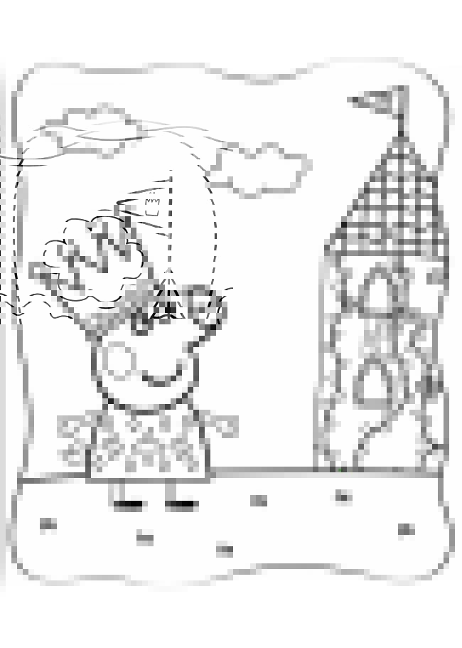 Раскраски со свинкой Пеппой.