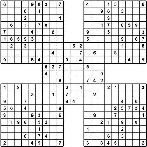 Простые и сложные судоку скачать и распечатать онлайн бесплатно