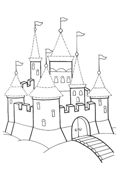 Раскраски для развития мелкой моторики