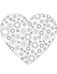 контуры сердечек для поделок на летнюю и весеннюю тему