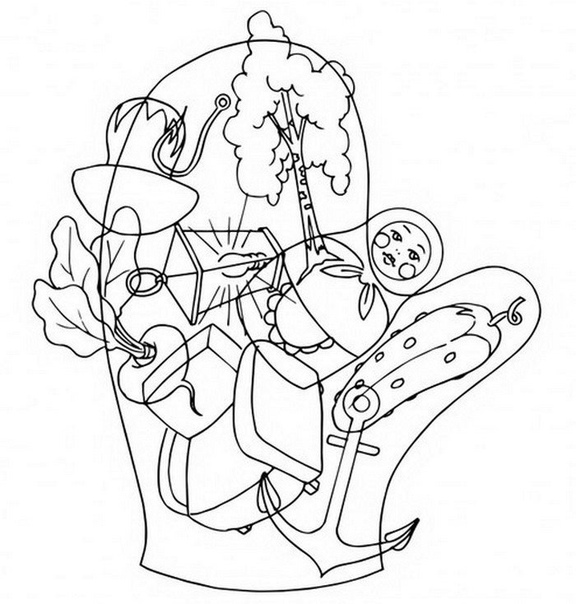 Развиваем внимание. Задания в которых вашему ребенку нужно найти спрятанные п...