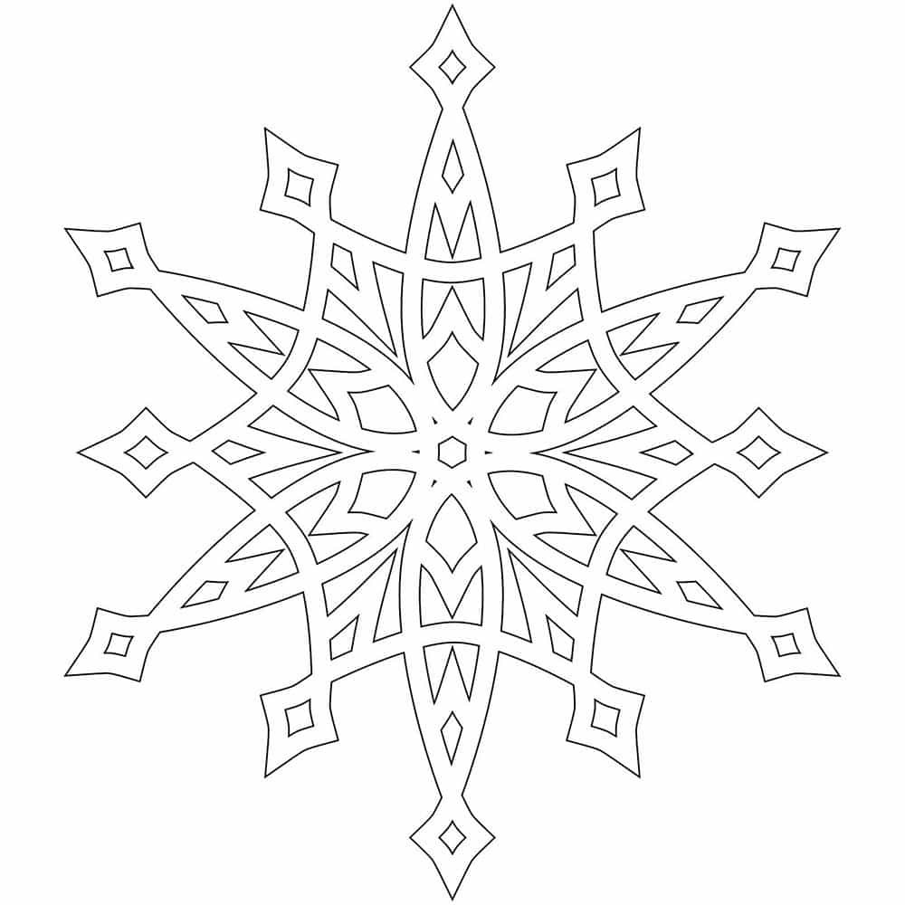Скачать новогодние снежинки. Как вырезать из бумаги снежинку. 