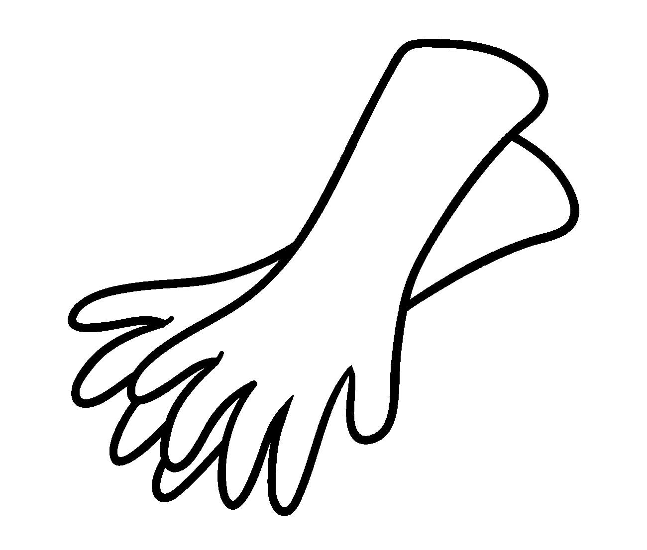 Раскраски с перчатками