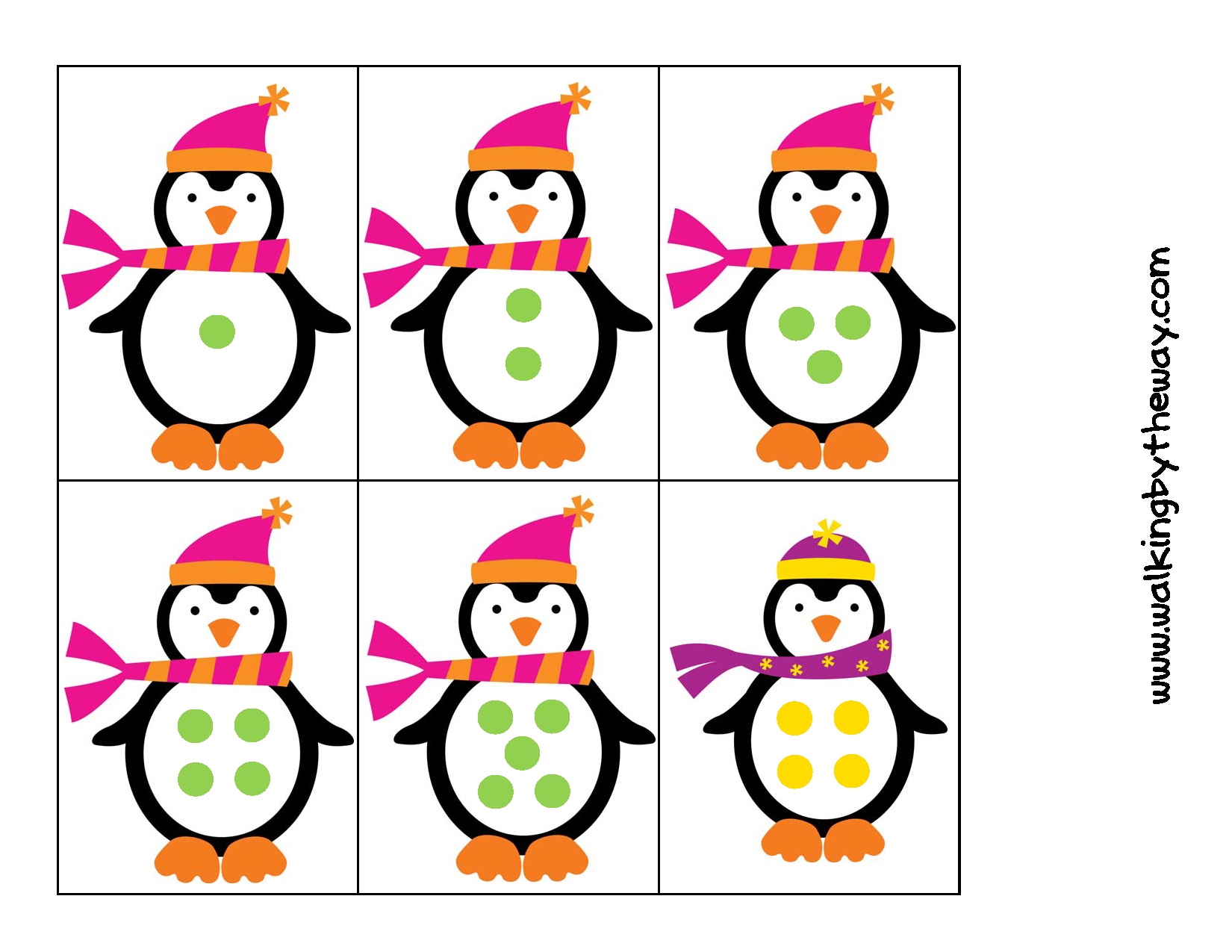 Учимся считать с пнигвинами