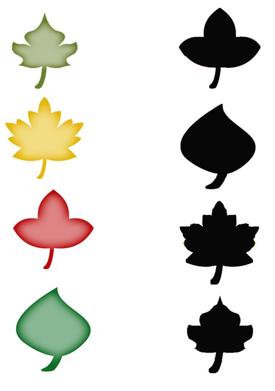 Найди соответствие между фигурами