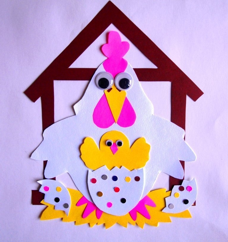 Поделки и аппликации на пасху