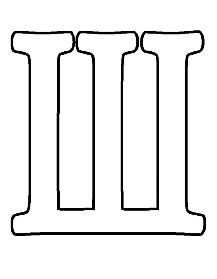 Шаблоны и трафареты букв для вырезания скачать и распечатать бесплатно онлайн