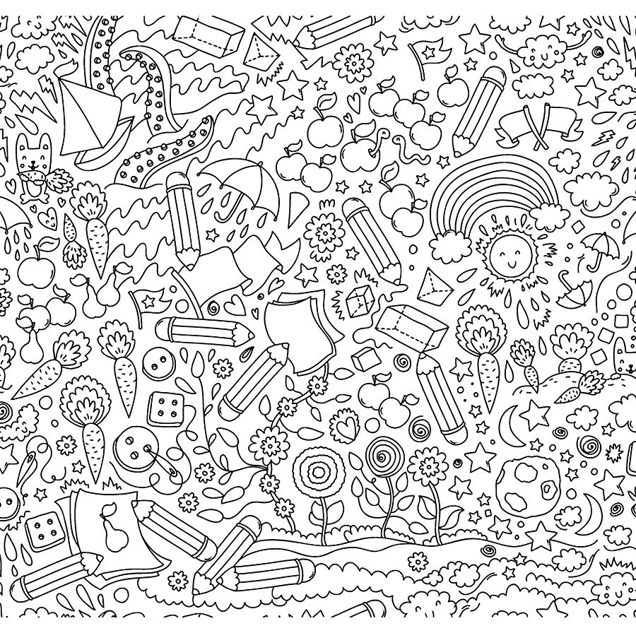 Раскраски антистресс для девочек