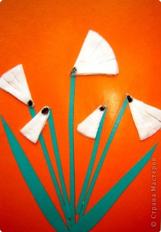 Поделки на 8 марта из цветной бумаги и пластелина