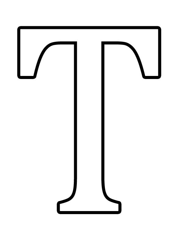 Шаблоны и трафареты букв для вырезания скачать и распечатать бесплатно онлайн