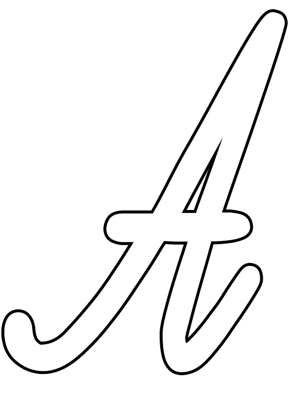 Шаблоны и трафареты букв для вырезания скачать и распечатать бесплатно онлайн