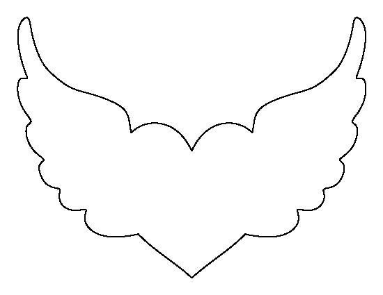 контуры ангела для поделок на летнюю и весеннюю тему