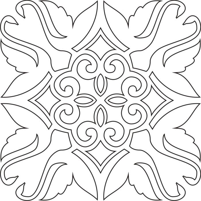 Узоры для вырезания оформления окон для оформления праздников, резьбы по дере...