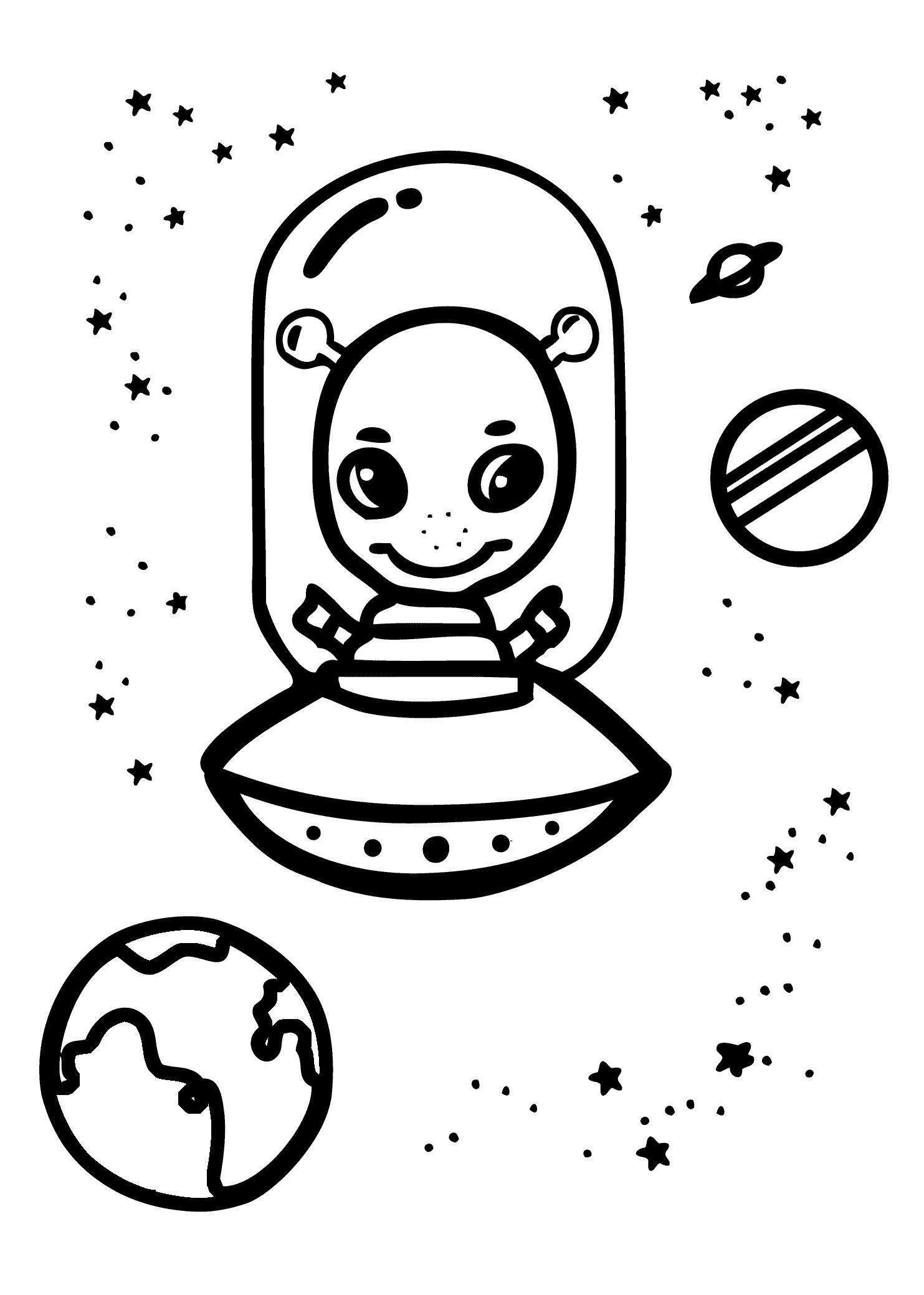 инопланетяне с разным количеством глаз. одноглазые двухглазые трехглазые