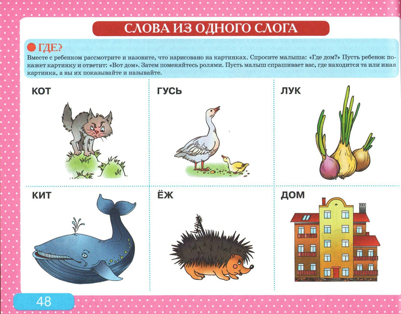 Альбом с заданиями по развитию речи для самых маленьких