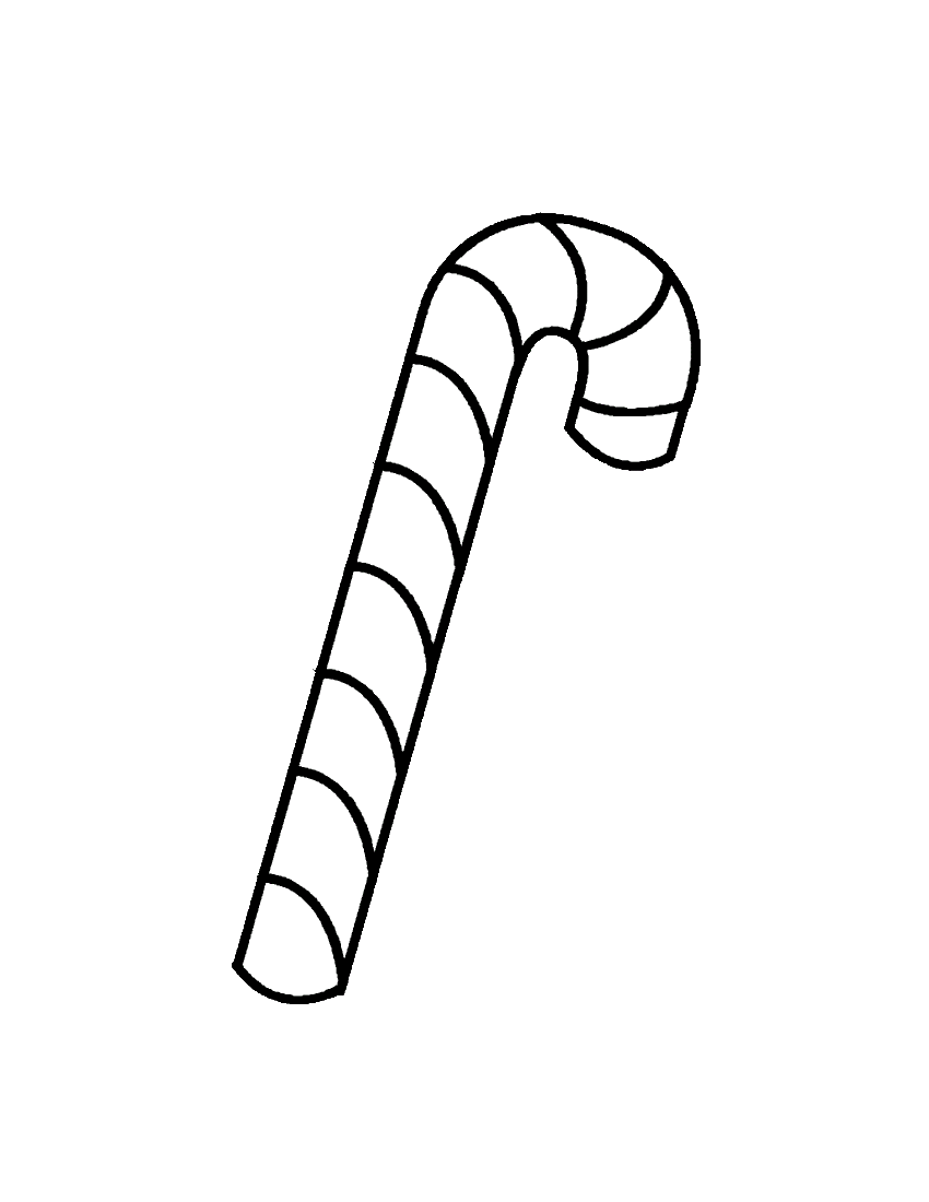 Раскраска леденец, конфета или чупа чупс