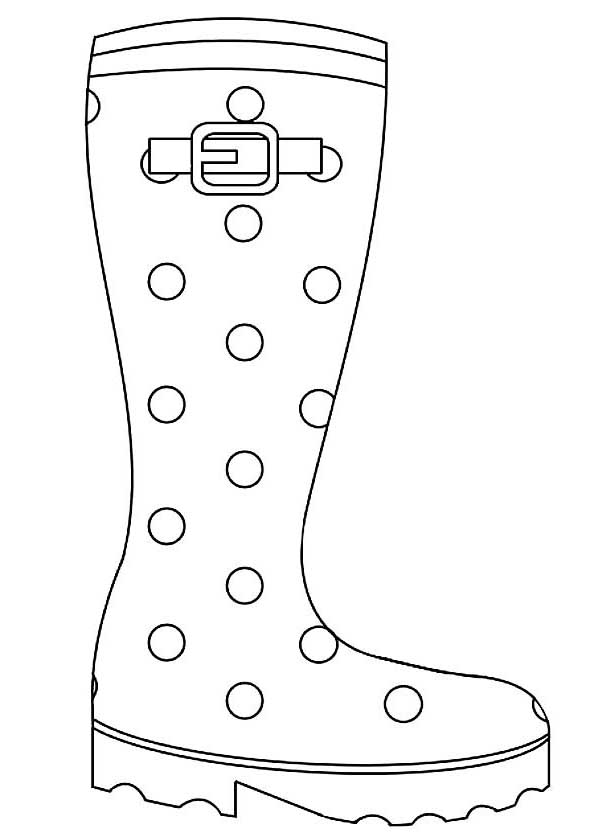 Раскраски с сапогами. Обувь. Раскраски для вырезания и раскрашивания