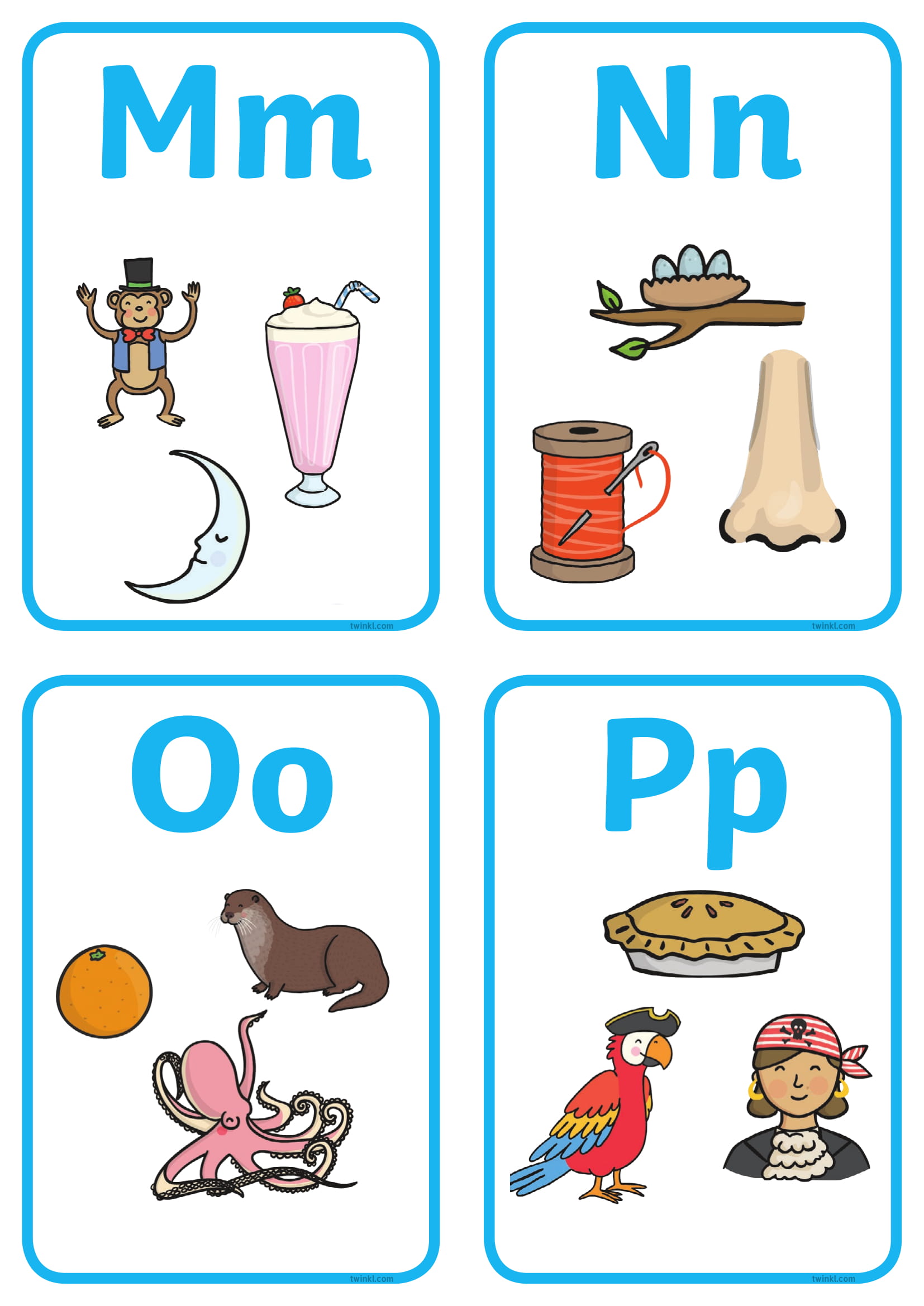 Карточки для изучения английского алфавита