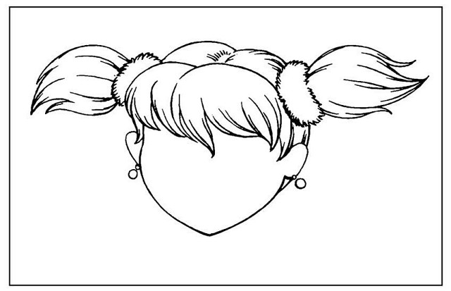 Контуры или шаблоны девочки для вырезания скачать и распечатать бесплатно онлайн