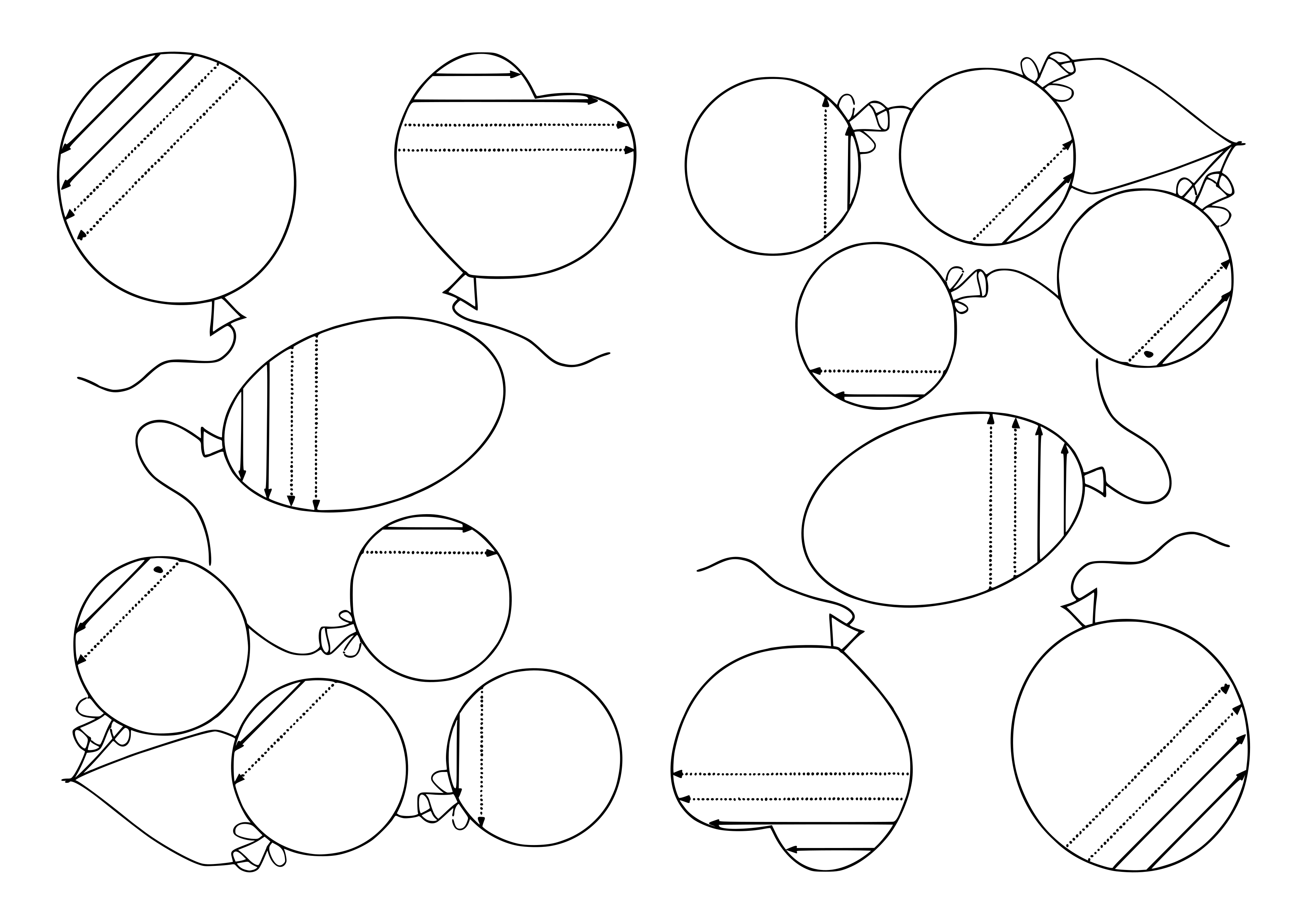 Штриховки для подготовки руки к письму. Нарисуй линии по образцу.