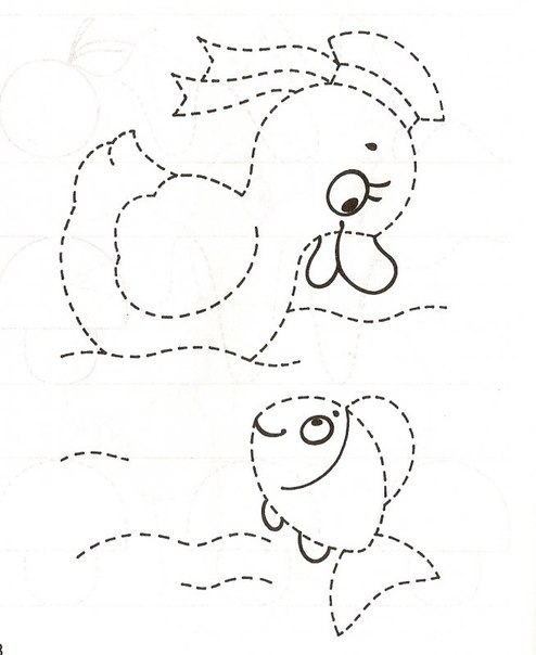 Раскраски для развития мелкой моторики
