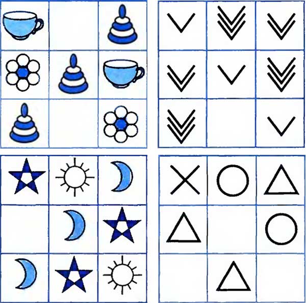 Задания на последовательности. Что будет следующее.