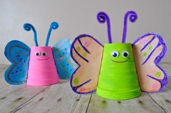 Поделки из пластиковых стаканчиков