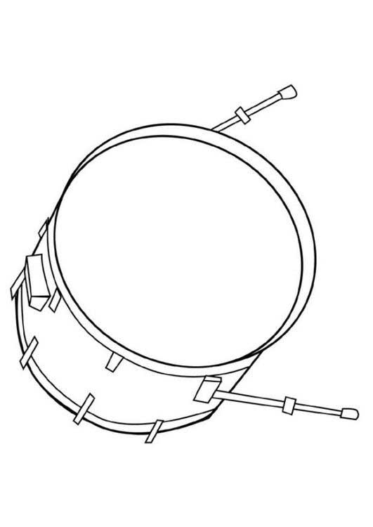 Барабан черно белая картинка