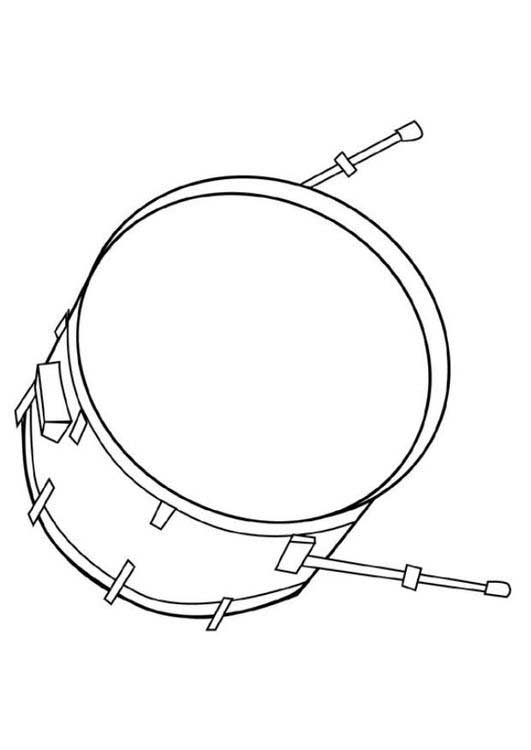 Барабан и барабанная установка на раскрасках
