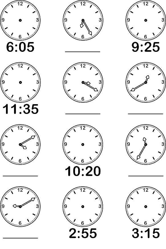 Учимся определять время по стрелочным часам. Задачи про стрелочные часы