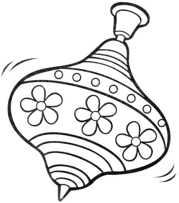 Раскраски с юлой