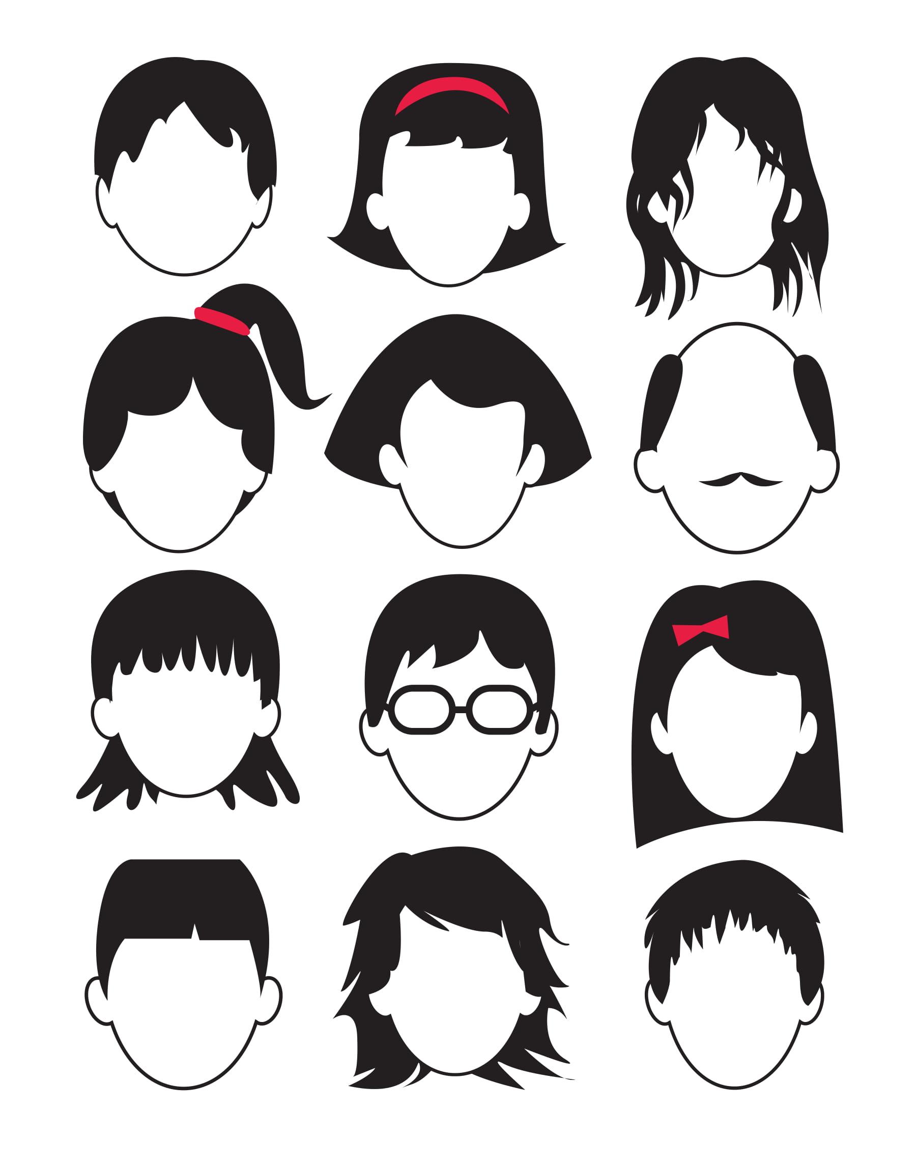 ДОРИСУЙ «ПУСТЫЕ ЛИЦА»