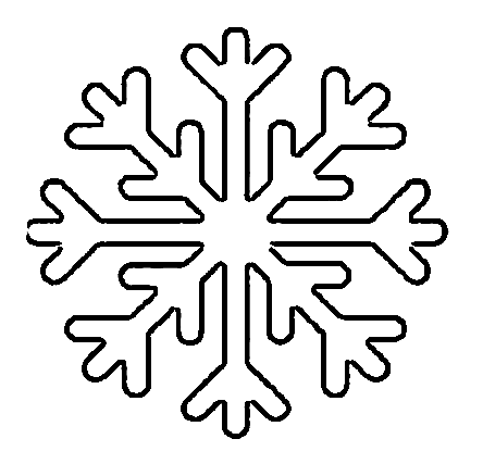 Скачать новогодние снежинки. Как вырезать из бумаги снежинку. 
