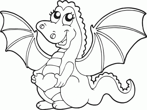 Опасные и злые драконы для мальчиков.  Скачать раскраски и распечатать онлайн