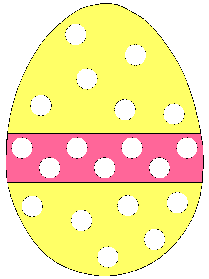 Пасхальные яйца, аппликации из цветной бумаги